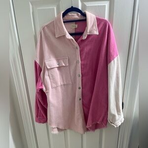 POL Corduroy Shacket - size M